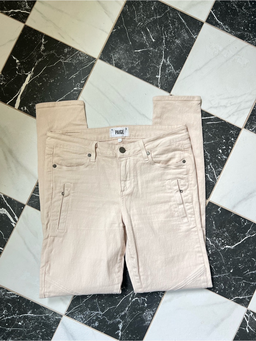 PAIGE Cargo Skinny Jeans